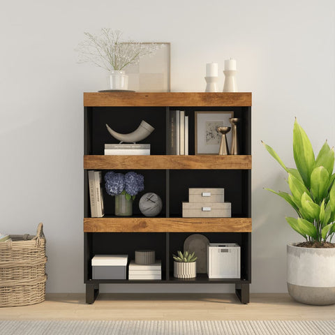 vidaXL Side Cabinet 85x33x107 cm Solid Wood Mango