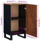 vidaXL Sideboard with Door 40x31x75 cm Solid Wood Reclaimed