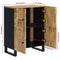 vidaXL Sideboard with 4 Doors 60x33x75 cm Solid Wood Mango