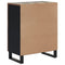 vidaXL Sideboard with 4 Doors 60x33x75 cm Solid Wood Reclaimed