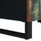 vidaXL Sideboard with 4 Doors 60x33x75 cm Solid Wood Reclaimed
