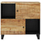 vidaXL Sideboard with 2 Doors 80x33x75 cm Solid Wood Mango