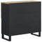 vidaXL Sideboard with 2 Doors 80x33x75 cm Solid Wood Mango