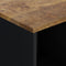 vidaXL Sideboard with 2 Doors 80x33x75 cm Solid Wood Mango