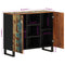 vidaXL Sideboard with 2 Doors 90x33x75 cm Solid Wood Reclaimed