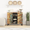 vidaXL Sideboard with 2 Doors 90x33x75 cm Solid Wood Reclaimed