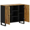 vidaXL Sideboard with 2 Doors 90x33x75 cm Solid Wood Mango