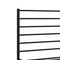 vidaXL Metal Bed Frame without Mattress with Footboard Black 200x200cm