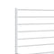 vidaXL Metal Bed Frame without Mattress with Headboard White 200x200cm