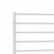 vidaXL Metal Bed Frame without Mattress with Footboard White 100x200cm