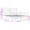 vidaXL Metal Bed Frame without Mattress with Footboard White 120x190cm