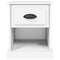 vidaXL Bedside Cabinets 2 pcs White 39x39x47.5 cm Engineered Wood