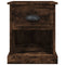 vidaXL Bedside Cabinets 2 pcs Smoked Oak 39x39x47.5 cm Engineered Wood
