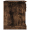 vidaXL Bedside Cabinets 2 pcs Smoked Oak 39x39x47.5 cm Engineered Wood