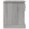 vidaXL Bedside Cabinets 2 pcs Grey Sonoma 39x39x47.5 cm Engineered Wood