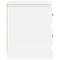 vidaXL Bedside Cabinets 2 pcs White 39x39x47.5 cm Engineered Wood
