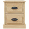 vidaXL Bedside Cabinets 2 pcs Sonoma Oak 39x39x47.5 cm Engineered Wood