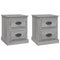 vidaXL Bedside Cabinets 2 pcs Grey Sonoma 39x39x47.5 cm Engineered Wood