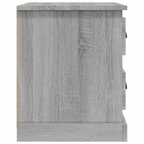 vidaXL Bedside Cabinets 2 pcs Grey Sonoma 39x39x47.5 cm Engineered Wood