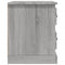 vidaXL Bedside Cabinets 2 pcs Grey Sonoma 39x39x47.5 cm Engineered Wood