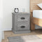 vidaXL Bedside Cabinets 2 pcs Grey Sonoma 39x39x47.5 cm Engineered Wood