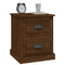 vidaXL Bedside Cabinet Brown Oak 39x39x47.5 cm Engineered Wood