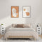 vidaXL Bedside Cabinet White 39x39x67 cm Engineered Wood