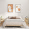 vidaXL Bedside Cabinet Sonoma Oak 39x39x67 cm Engineered Wood