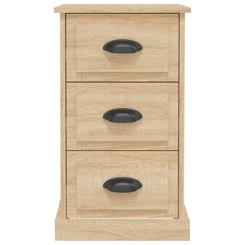 vidaXL Bedside Cabinet Sonoma Oak 39x39x67 cm Engineered Wood