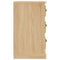 vidaXL Bedside Cabinet Sonoma Oak 39x39x67 cm Engineered Wood