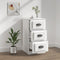 vidaXL Sideboard White 36x35.5x67.5 cm Engineered Wood