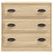 vidaXL Sideboard Sonoma Oak 70x35.5x67.5 cm Engineered Wood