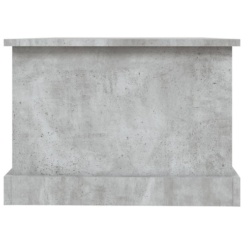vidaXL Coffee Table Concrete Grey 90x50x35 cm Engineered Wood