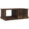 vidaXL Coffee Table Smoked Oak 90x50x35 cm Engineered Wood