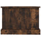 vidaXL Coffee Table Smoked Oak 90x50x35 cm Engineered Wood