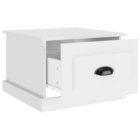 vidaXL Coffee Table White 50x50x35 cm Engineered Wood