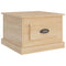 vidaXL Coffee Table Sonoma Oak 50x50x35 cm Engineered Wood