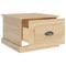 vidaXL Coffee Table Sonoma Oak 50x50x35 cm Engineered Wood