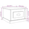 vidaXL Coffee Table Sonoma Oak 50x50x35 cm Engineered Wood