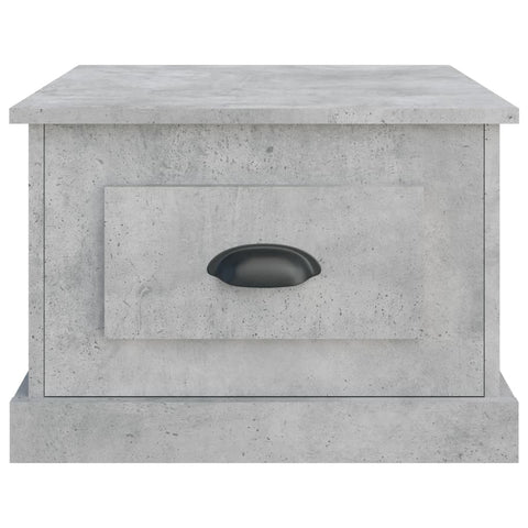 vidaXL Coffee Table Concrete Grey 50x50x35 cm Engineered Wood