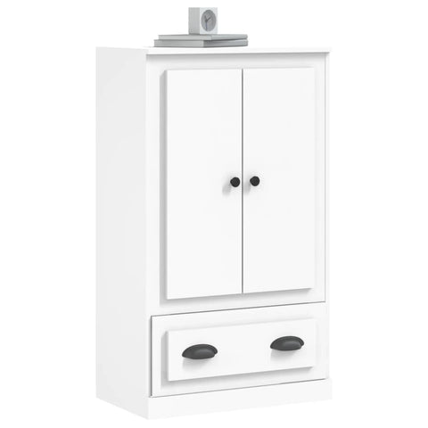 vidaXL Highboard White 60x35.5x103.5 cm Engineered Wood