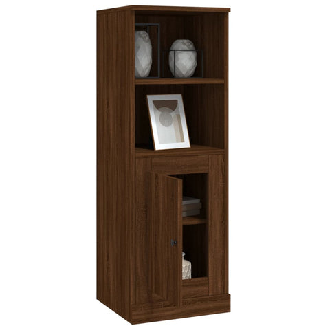 vidaXL Highboard Brown Oak 36x35.5x103.5 cm Engineered Wood