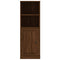 vidaXL Highboard Brown Oak 36x35.5x103.5 cm Engineered Wood