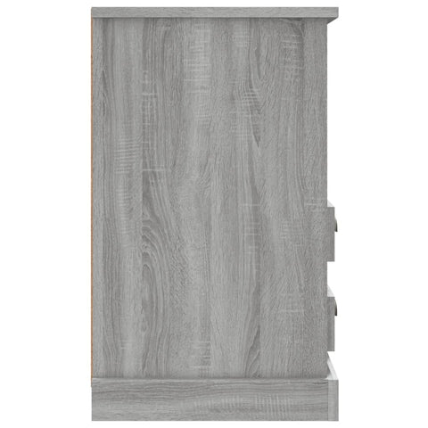 vidaXL Bedside Cabinet Grey Sonoma 43x36x60 cm