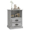 vidaXL Bedside Cabinets 2 pcs Grey Sonoma 43x36x60 cm