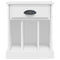 vidaXL Bedside Cabinet White 43x36x50 cm