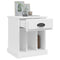 vidaXL Bedside Cabinets 2 pcs White 43x36x50 cm