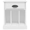 vidaXL Bedside Cabinets 2 pcs White 43x36x50 cm