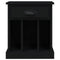 vidaXL Bedside Cabinets 2 pcs Black 43x36x50 cm