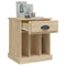 vidaXL Bedside Cabinets 2 pcs Sonoma Oak 43x36x50 cm